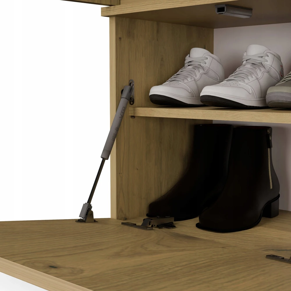Top E Shop HAGA II 2W Wardrobe – Artisan Oak