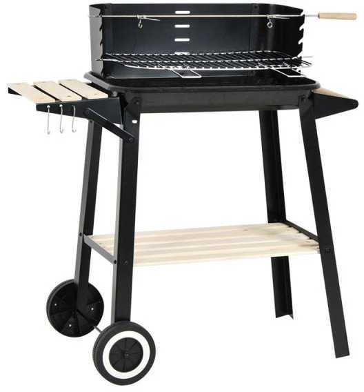 Bbq Line sodo kepsninė vežimėlis juoda