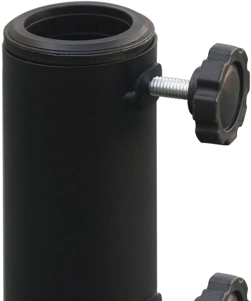 Goodhome vandens pripildomas sodo skėčio pagrindas 25 l 28 kg terasa sodas HDPE
