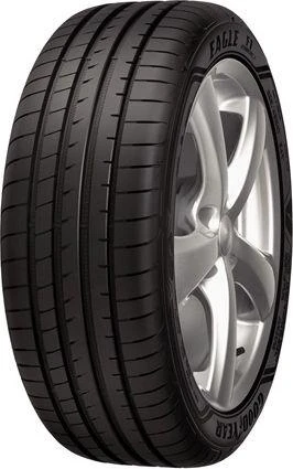 „Goodyear Padangos Eagle F1 Asymmetric 3 100 Y XL * MOE RunFlat“ (triukšmo lygis 71 dB)