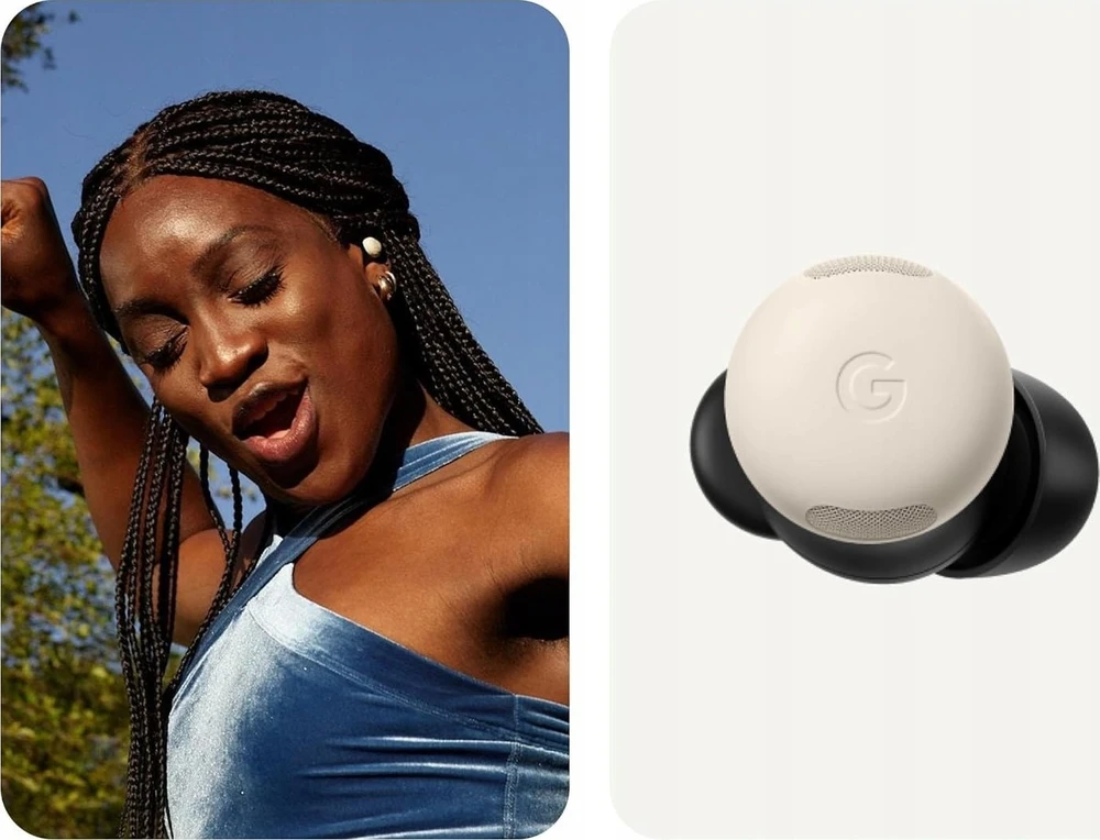 Ausinės Google Pixel Buds Pro 2 - Porcelain