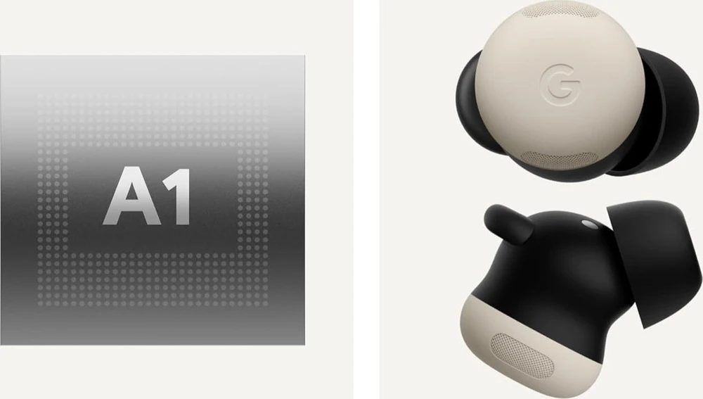 Ausinės Google Pixel Buds Pro 2 - Porcelain