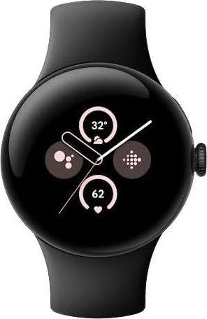 šmanusis laikrodis Google Pixel Watch 2 LT, Juodos spalvos