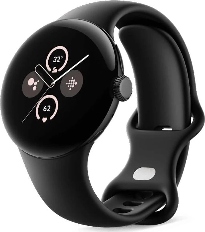 šmanusis laikrodis Google Pixel Watch 2 LT, Juodos spalvos