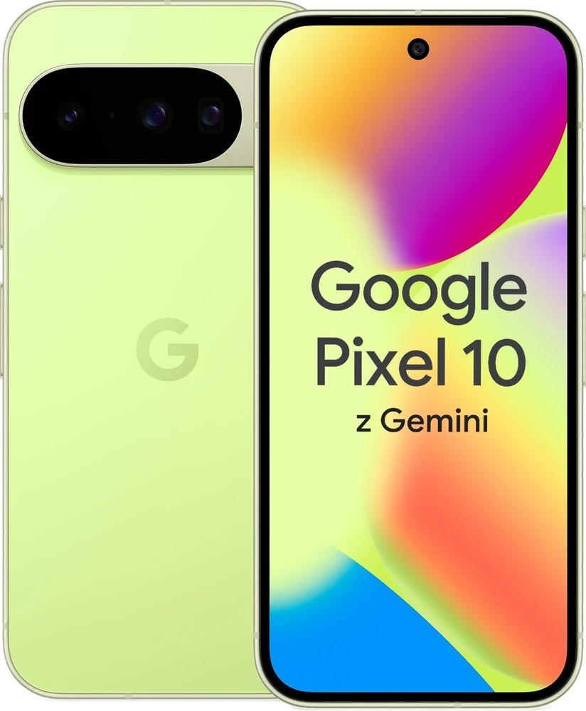 Išmanusis telefonas Google Pixel 10, 256GB, 6.3-inch, Lemon, Android, Dual SIM