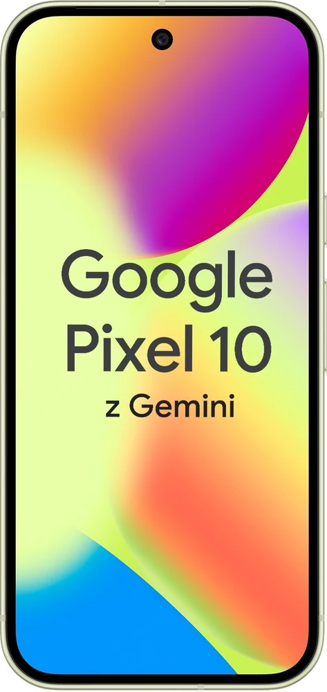 Išmanusis telefonas Google Pixel 10, 256GB, 6.3-inch, Lemon, Android, Dual SIM