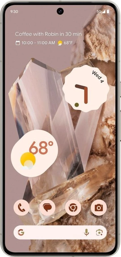 „Google Pixel 8 Pro 5G“ dviejų SIM kortelių, 12 GB RAM, 512 GB – porceliano spalvos