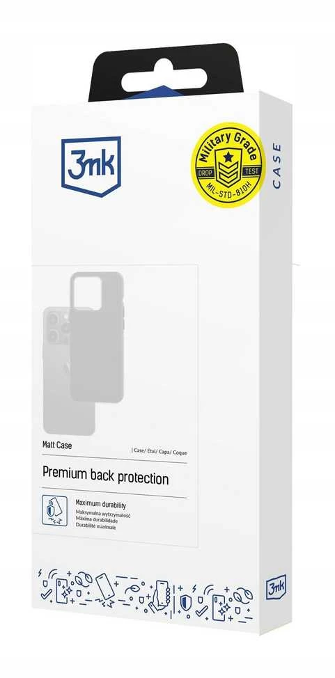 3Mk Protection 3mk matinis dėklas, skirtas „Google Pixel 10 Pro XL“ – matinės juodos spalvos