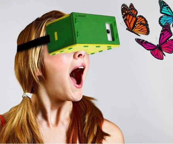 „Gogle VR Savio Cardboard“ (SAVOK-EVAVR)