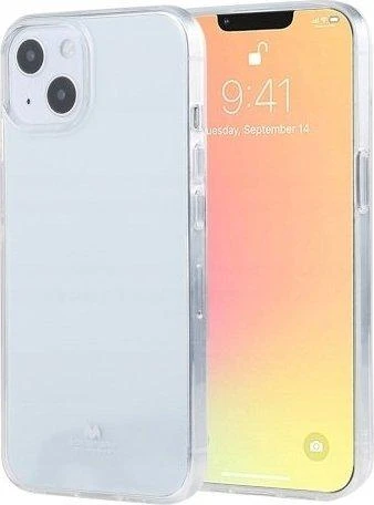 Dėklas Mercury Jelly Clear Apple iPhone 14 skaidrus