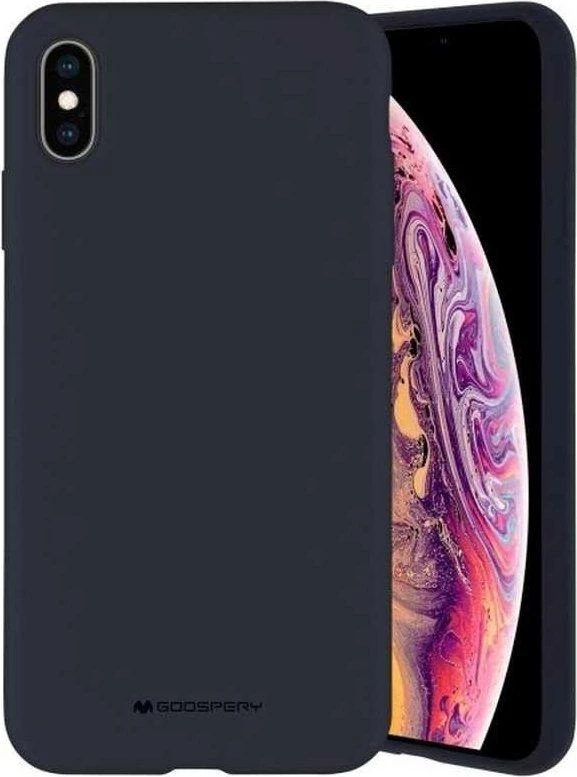 Dėklas Mercury Silikoninis dėklas Apple iPhone 14 Pro tamsiai mėlynas
