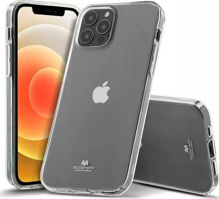 Dėklas Mercury Jelly Clear Apple iPhone 14 Pro Max skaidrus