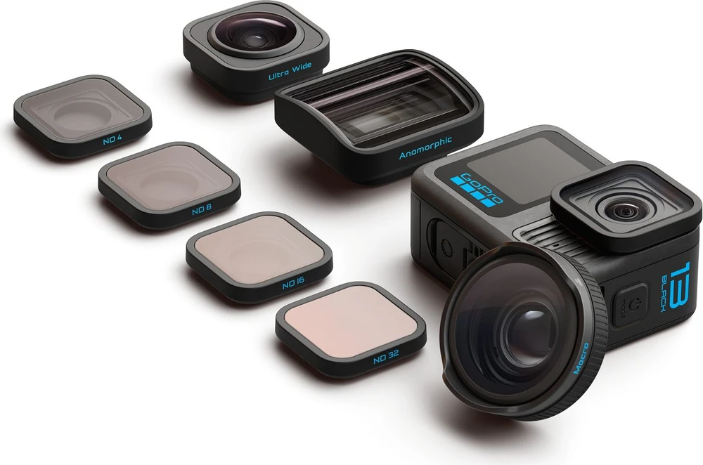 „GoPro“ HB serijos objektyvų kolekcija HERO13 kamerai