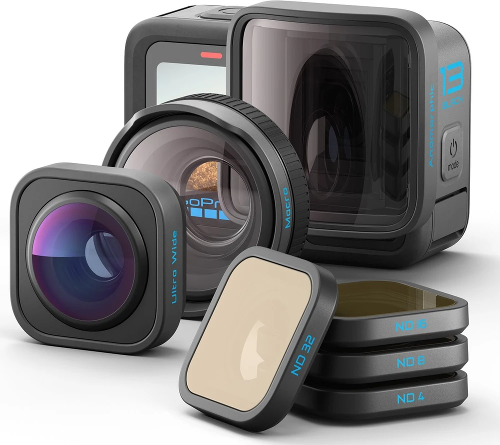„GoPro“ HB serijos objektyvų kolekcija HERO13 kamerai