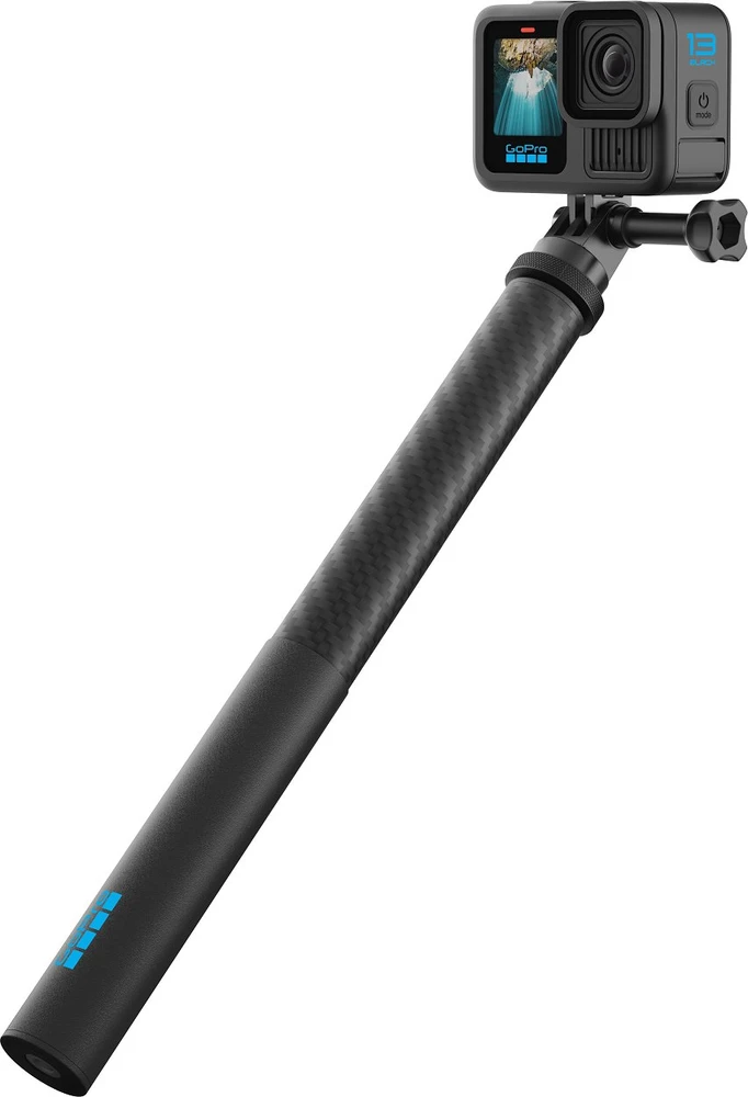 „GoPro“ 40 colių (1 m) anglies pluošto prailginimo kotas