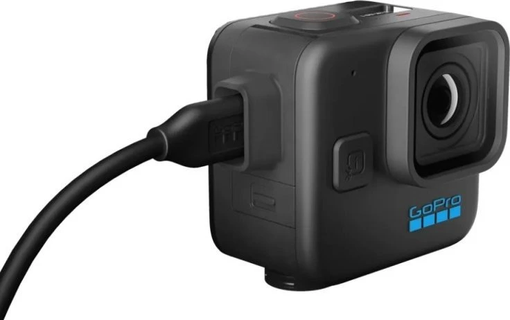 GOPRO USB PASS-THROUGH DOOR (HERO11 Juodas MINI)