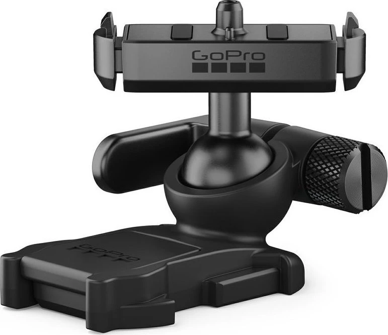 GOPRO MAGNETIC LATCH BALL JOINT MOUNT HERO13 Juodas