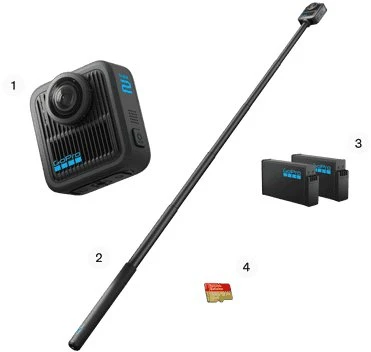 GoPro MAX2 priedų rinkinys