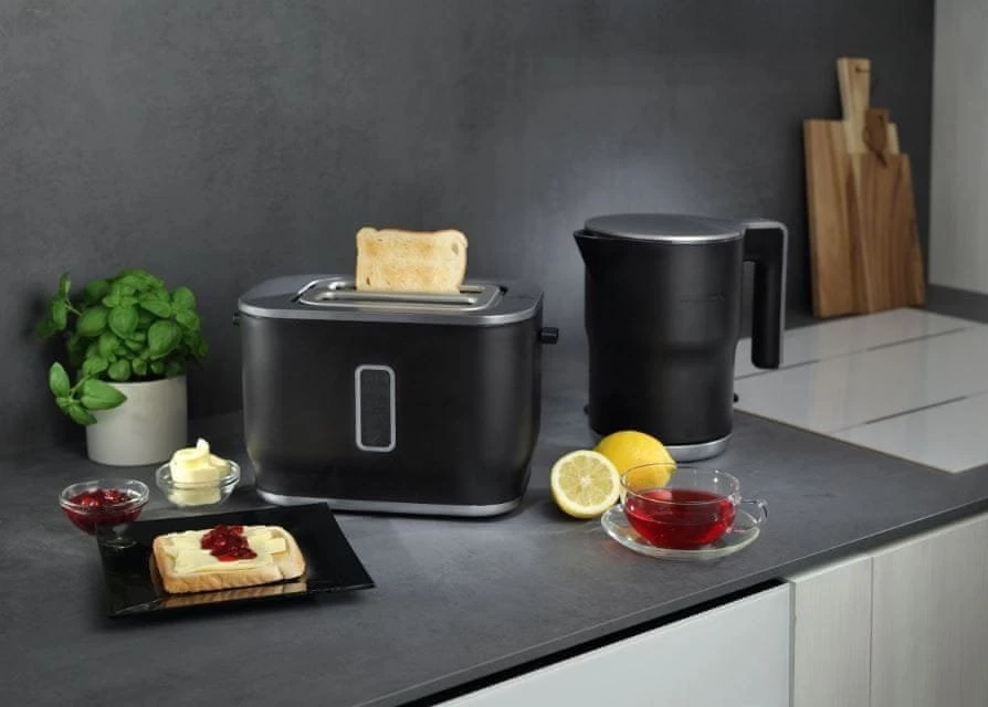 Gorenje | Skrudintuvas Ora Ito dizainas | T800ORAB | Galia 800 W | Lizdų skaičius 2 | Korpuso medžiaga Plastikas | Juodas