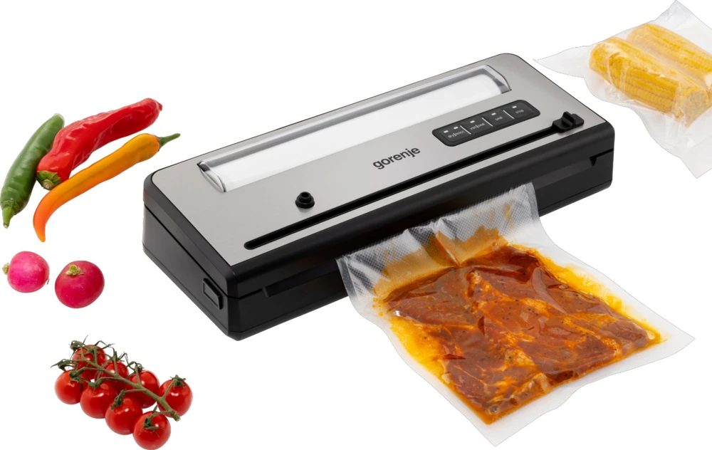 Gorenje Vacuum sealer | VS110BE | Power 110 W | Juodas/Sidabrinis