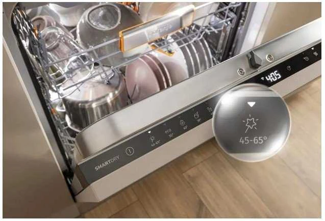 Gorenje Indaplovė | GV16D5 | Built-in | Plotis 59.8 cm | Number of place settings 16 | Number of programs 6 | Energy efficiency class D | Ekranas | AquaStop function