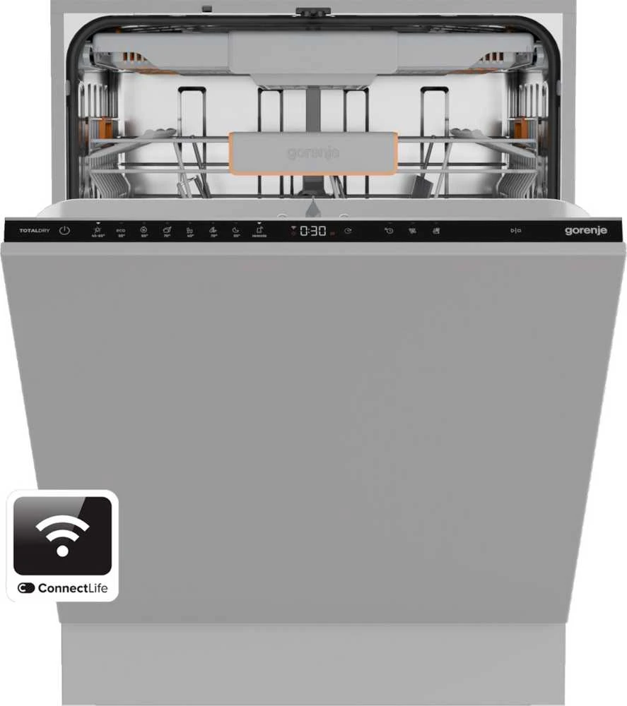 Gorenje GV673C65 po stalviršiu montuojama indaplovė, 16 indų rinkinių