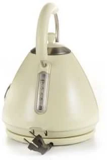 Virdulys Gorenje K17CLI Standard, Plastic/ metal, Kreminis, 2200 W, 360° rotational base, 1.7 L