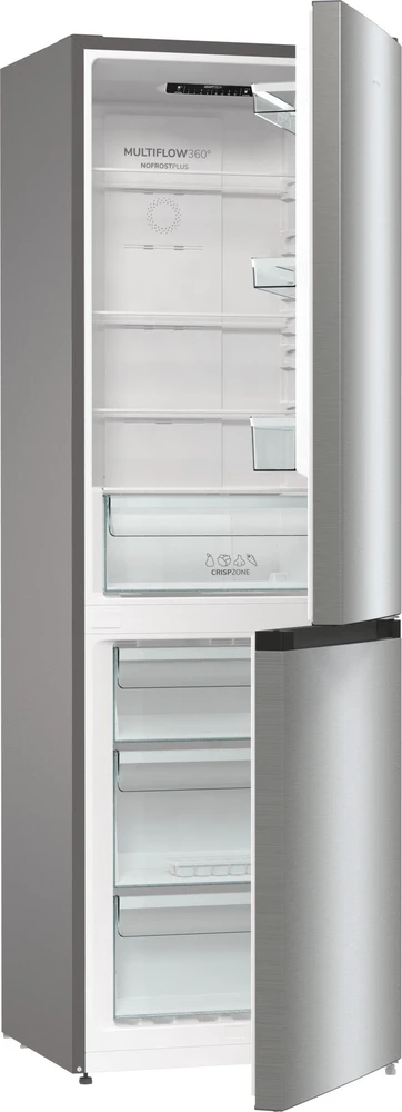 Šaldytuvas Gorenje NRK61CS2XL4 fridge-šaldiklis Freestanding 300 L C Pilkas