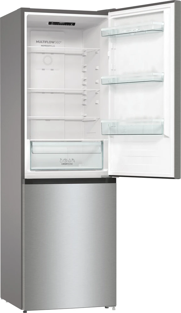 Šaldytuvas Gorenje NRK61CS2XL4 fridge-šaldiklis Freestanding 300 L C Pilkas