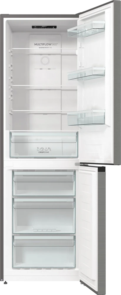Šaldytuvas Gorenje NRK61CS2XL4 fridge-šaldiklis Freestanding 300 L C Pilkas