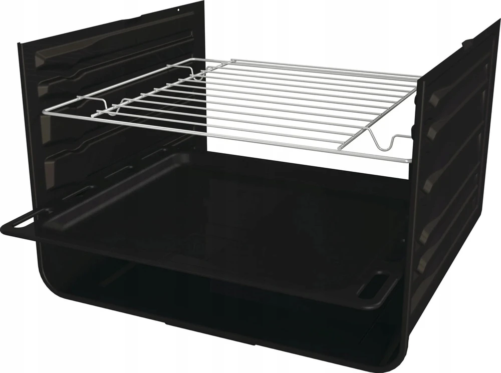 Gorenje orkaitė | BO6615E01B | 60 l | Elektrinė | Emalio valymas | Paspaudžiami mygtukai | Konvekcinė | Aukštis 59,5 cm | Plotis 59,5 cm | Juodas