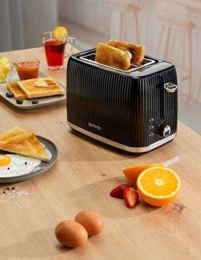 Gorenje skrudintuvas | T850DPB | Angų skaičius: 2 | Korpuso medžiaga: plastikas | Juodas