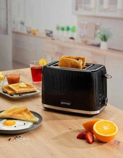Gorenje skrudintuvas | T850DPB | Angų skaičius: 2 | Korpuso medžiaga: plastikas | Juodas