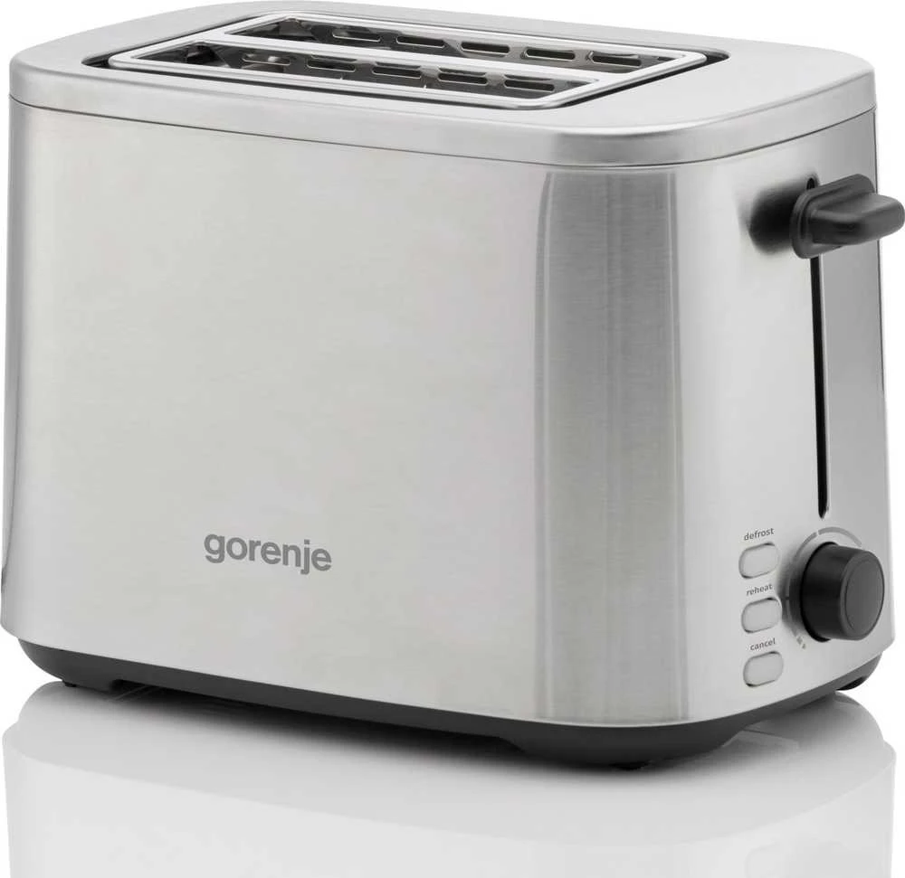 Skrudintuvas Gorenje Toaster | T800DS | Number of slots 2 | Housing material Nerūdijantis plienas