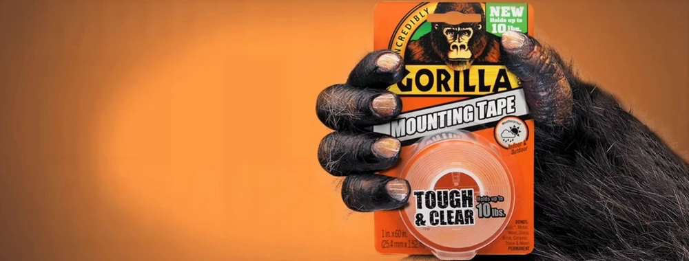 Gorilla juosta Montavimas Clear 1,5m | Gorila