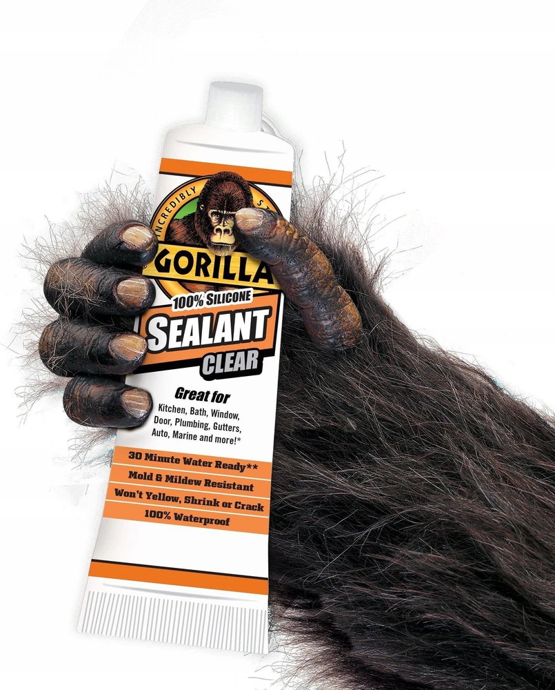 Gorilla klijai A/C Sealant 295ml, skaidrūs