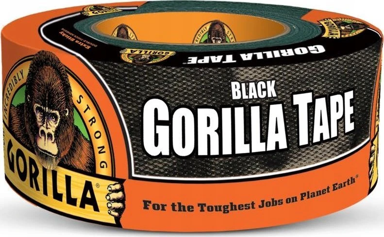 Gorilla Tape izoliacinė juosta juoda 4.77cm × 32m