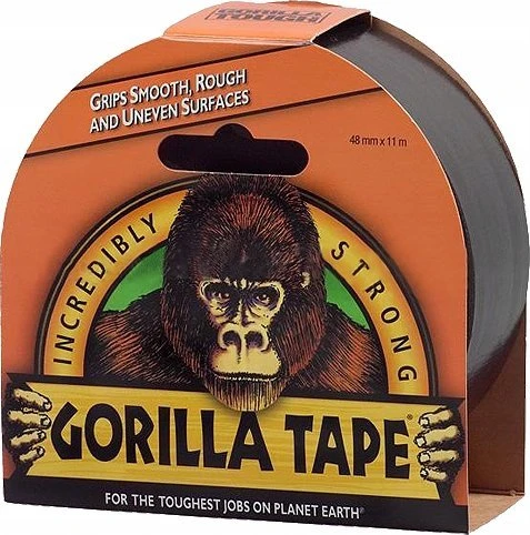 Gorilla Tape izoliacinė juosta juoda 4.77cm × 32m