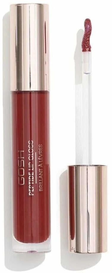 „Gosh Peptide“ sertifikuotas alergiškiems, itin blizgus lūpų blizgis „005 Cherry“, 7 ml