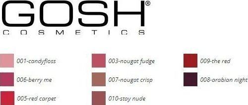 "Gosh Liquid Matte Lips 003 Nougat Fudge" Skystas matinis lūpdažis 4ml