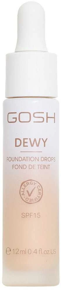 „Gosh Dewy“ makiažo pagrindo lašeliai „004 Fair“, 12 ml