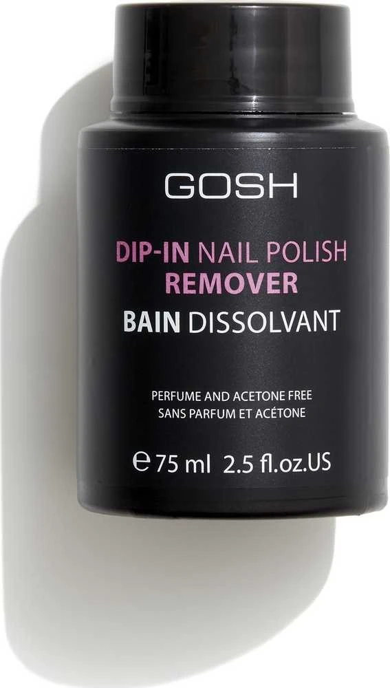 Gosh, Dip-In, Nagų lakas Remover, 75 ml