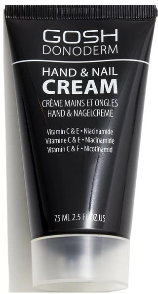 Gosh Donoderm Vitamin C & E Moisturizing Hand & Nail Kreminis, 75 ml