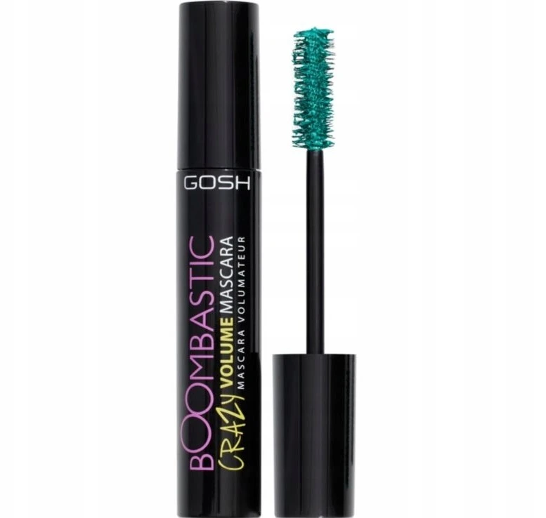 Gosh Boombastic Crazy Volumizing Blakstienų tušas 007 Žalias, 13 ml