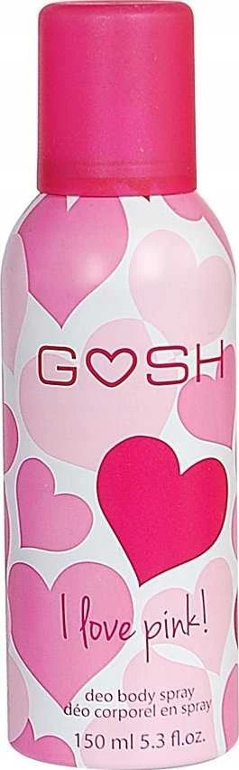 Gosh I Love Rožinė Dezodorantas Purškiklis For Women, 150 ml