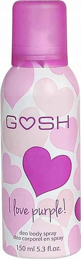 Gosh I Love Violetinė Dezodorantas Purškiklis For Women, 150 ml