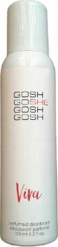 Gosh She Viva Baltas Musk Anti-Perspirant Dezodorantas Purškiklis For Women, 150 ml
