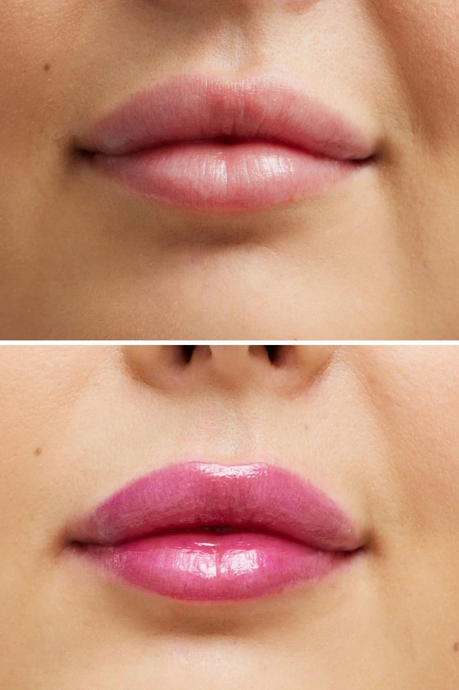 Gosh Lip Glaze Allergy Certified Long-lasting shine Lūpų blizgis 001 Shocking Rožinė 5.5 ml
