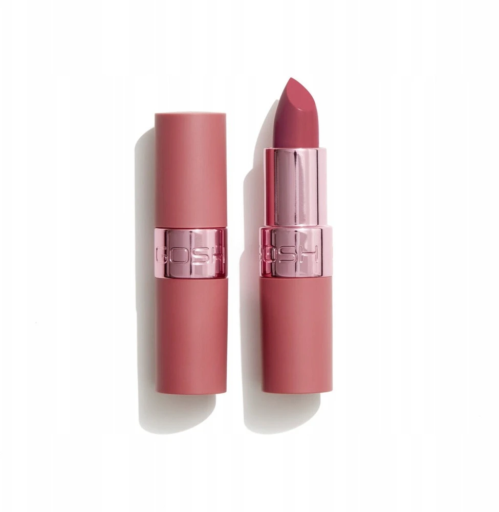 „Gosh Luxury Rose Lips Vegan Kreminis“ lūpų dažai „004 Enjoy“ 3,5 g