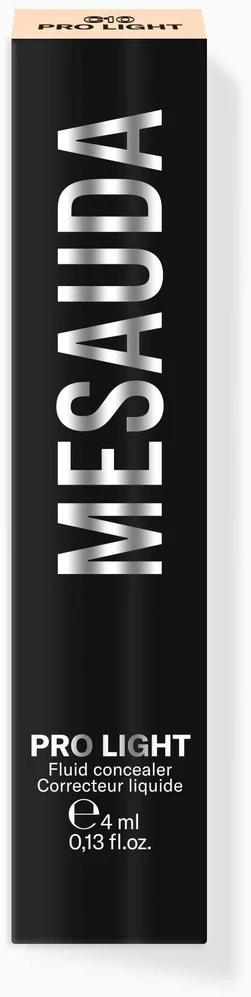 Mesauda Pro Light Highly Moisturizing Fluid Maskuoklis drėkinamasis skystas maskuoklis, atspalvis: C10, 4 ml
